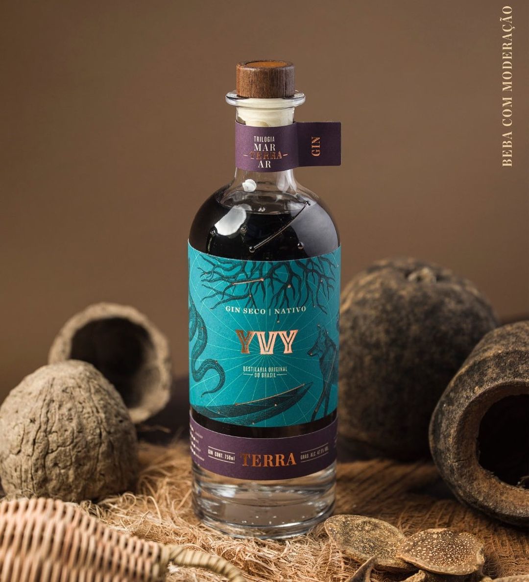 Gin YVY Trilogia Terra 750 ml